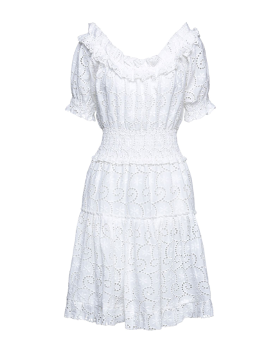 Iconique Short Dresses In White
