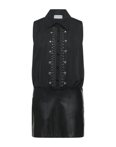 Gaelle Paris Short Dresses In Black
