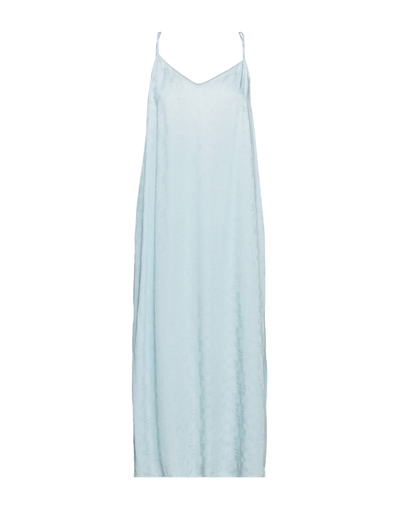 Palm Angels Midi Dresses In Blue