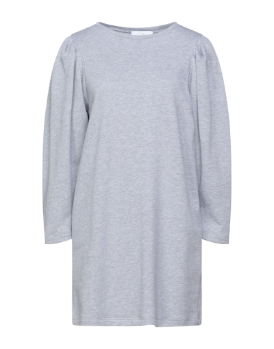 Soallure Short Dresses In Grey