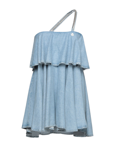 Gaelle Paris Short Dresses In Blue