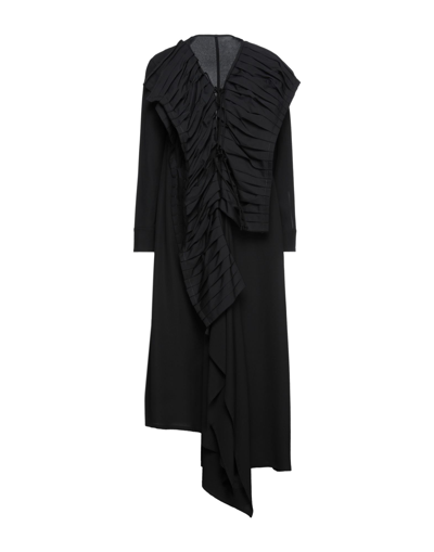 Yohji Yamamoto Midi Dresses In Black