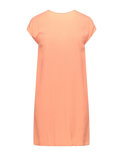 Suoli Short Dresses In Apricot