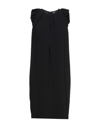 Aspesi Short Dresses In Black