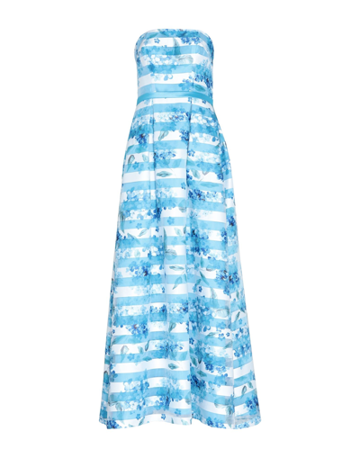 Sologioie Long Dresses In Azure