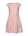 Woolrich Short Dresses In Pink