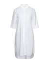 Diana Gallesi Short Dresses In White