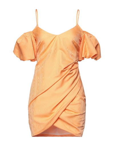 Patrizia Pepe Short Dresses In Orange