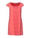 Elisabetta Franchi Short Dresses In Orange