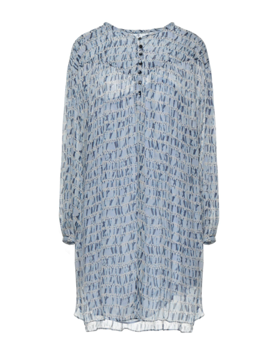 Isabel Marant Étoile Marant Étoile Woman Mini Dress Sky Blue Size 6 Viscose