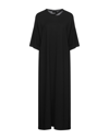 Roberto Collina Midi Dresses In Black