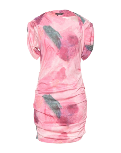 Isabel Marant Short Dresses In Pink