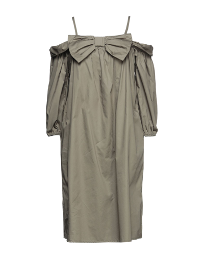 Kaos Midi Dresses In Green