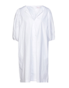 Rossopuro Short Dresses In White