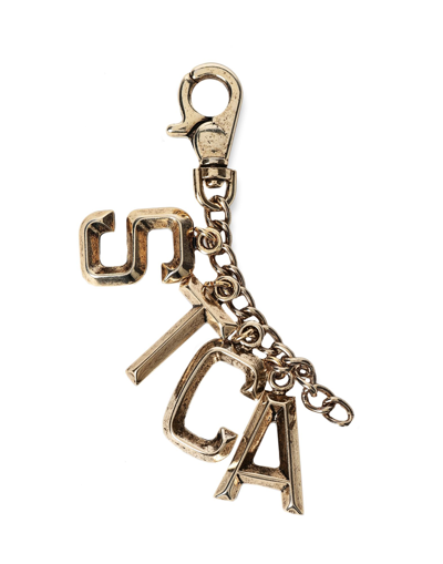 Just Cavalli Key Rings In Gold