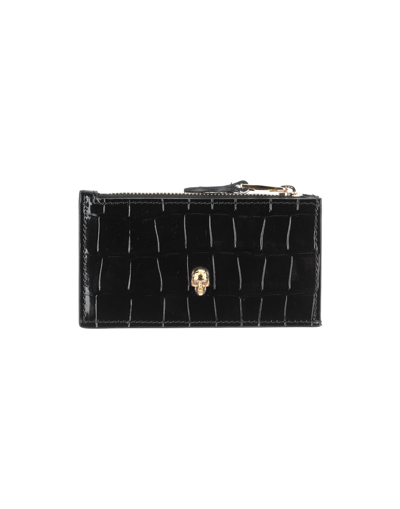 Alexander Mcqueen Document Holders In Black