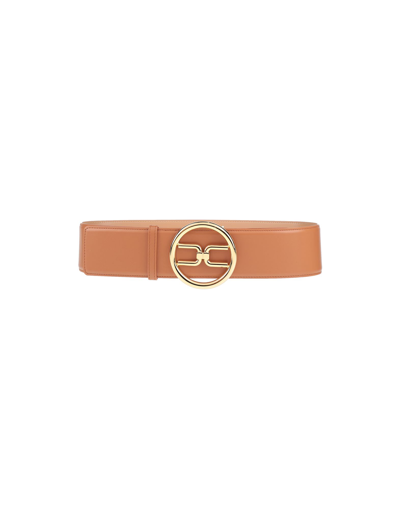 Elisabetta Franchi Belts In Tan