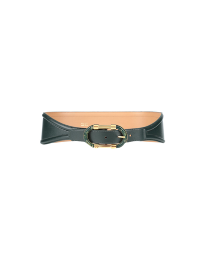 Elisabetta Franchi Belts In Green