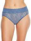 Wacoal Halo Lace Hi-cut Brief In China Blue