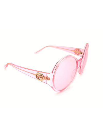 Gucci Gg0954s Pink Female Sunglasses In .