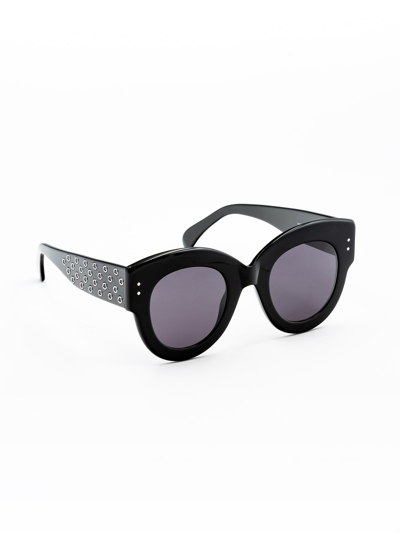 ALAÏA 18MF43L0A,AA0028S 001 BLACK BLACK GREY