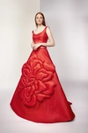 ISABEL SANCHIS FRASCARO TWO PIECE GOWN,IS22SG57-20