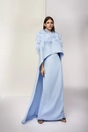 ISABEL SANCHIS GAIRO GOWN WITH CAPE,IS22SG104-18