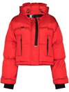 SHOREDITCH SKI CLUB WILLOW EVE CROPPED PUFFER JACKET