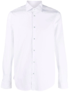 Manuel Ritz Buttoned-up Cotton Shirt In White