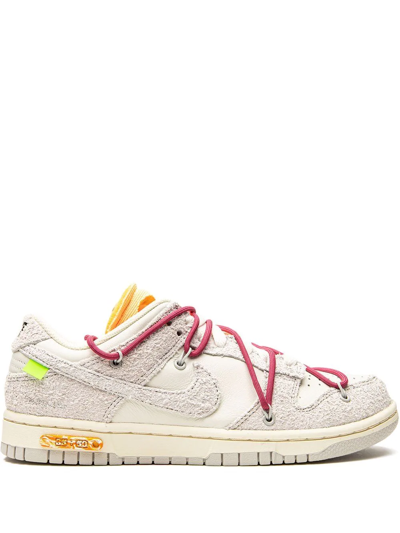 Nike X Off-white Dunk Low Sneakers In Neutrals