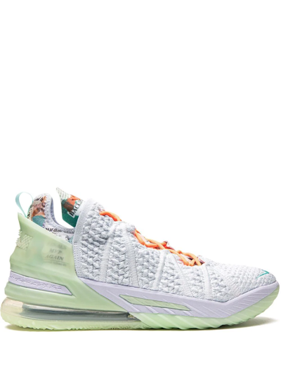 Nike X Diana Taurasi Lebron 18 Sneakers In Blue