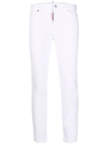 DSQUARED2 LOW RISE SKINNY JEANS