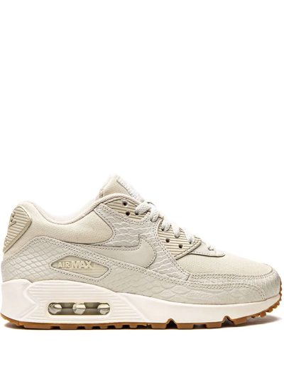 Nike Air Max 90 Low-top Sneakers In Nude