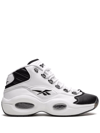 Reebok Question Mid-top Sneakers In Weiss