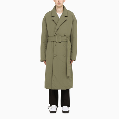 Off-white Green Long Down Coat