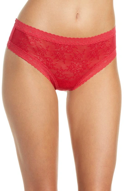 Natori Escape Lace Thong In Chili