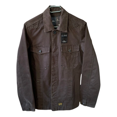 Pre-owned G-star Raw Jacket In Brown