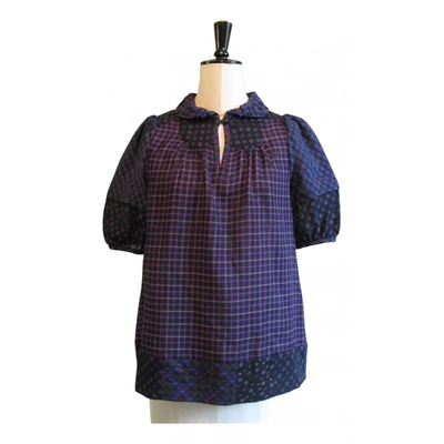 Pre-owned Marc By Marc Jacobs Wool Blouse In Multicolour