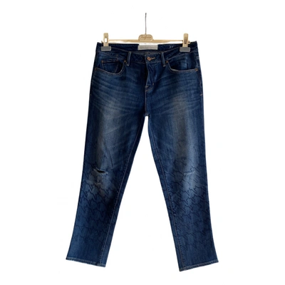Pre-owned Marc By Marc Jacobs Boyfriend Jeans In Blue