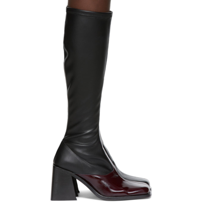 Justine Clenquet Ssense Exclusive Eddie Boots In Black