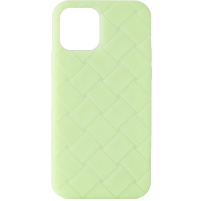 Bottega Veneta Green Glow-in-the-dark Iphone 12/12 Pro Case In 8330 Glow