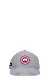 Canada Goose Adjustable Logo Baseball Cap In Silver