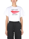 ETRE CECILE JUST KISS T-SHIRT,JUSTKISS-BND-T WHITE
