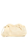 Mansur Gavriel Mini Lambskin Cloud Clutch Bag In Crema