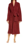 Barefoot Dreamsr Barefoot Dreams(r) Cozychic(r) Unisex Robe In Garnet