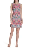 TOMMY HILFIGER HIBISCUS JERSEY A-LINE DRESS