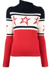 PERFECT MOMENT CHOPPER LONG-SLEEVED SWEATER