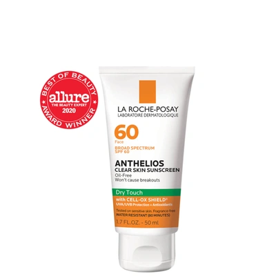 La Roche-posay Anthelios Clear Skin Dry Touch Sunscreen Spf 60 (1.7 Fl. Oz.)