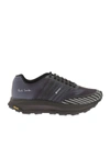 Paul Smith Sierra Sneakers In Black And Blue In Black