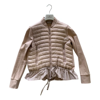 Pre-owned Moncler Classic Jacket In Pink